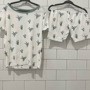 Kyte Baby Eucalyptus 2 Piece Pjs 5T